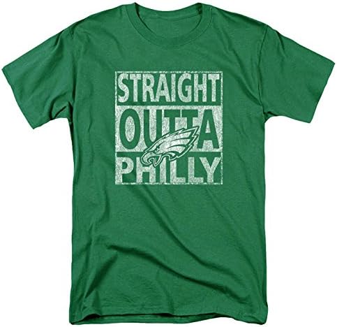Famous Panda Philadelphia Eagles Philly City Men's T Shirt (S, Kelly Green)