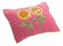 Freckles Butterfly Garden Small Quilted Pillow