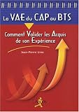 La VAE du CAP au BTS