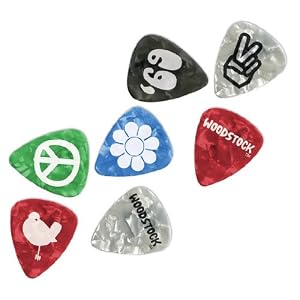 Planet Waves 10 WOODSTOCK Guitar Picks Assorted - Medium