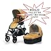 UPPAbaby Yellow Maya Vista Stroller 2010 with FREE EXTRA BASSINET MATTRESS COVER