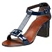 Delman Women's Jab Patent Sandal
