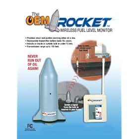 The OEM Rocket 7000 Wireless Fuel Level Monitor
