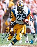 Eric Dickerson Autographed Los Angeles Rams 8x10 Photo PSA