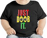 Just Doob It Funny オーガニックベビーTシャツ 12 - 18 Months