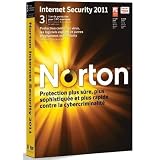 Norton internet security 2011 (3 postes, 1 an)