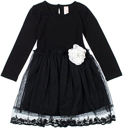 Penny Candy Little Girls Long Sleeve 'Twirl' Dress 4 Tap Shoe