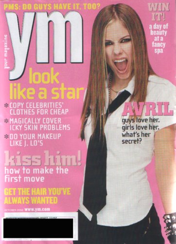 YM Magazine October 2002 (Avril Lavigne)