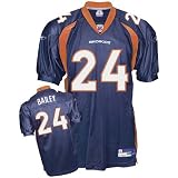 Reebok Denver Broncos Champ Bailey Authentic on Field Jersey (56 (3XL))