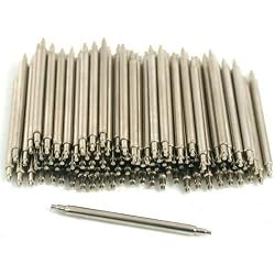 100 Spring Bars Watch Band Pins Replacement Part 15/16"