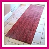 Kitchen & Housewares : Washable Indoor Decor Runner, Non-slip, 67 x 180 cm (26" x 71") Barrier Hall Mat