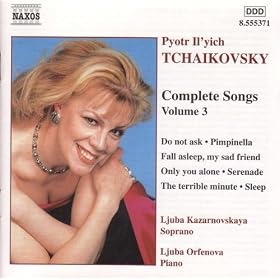 Tchaikovsky: Songs (Complete), Vol. 3