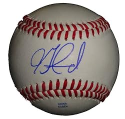 Jon Garland Autographed ROLB Baseball, Colorado Rockies, Chicago White Sox, Proof Photo
