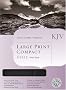 Cornerstone Holy Bible: King James Version ,Black, Bonded Leather
