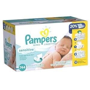 Pampers Sensitive Wipes 1344 - 1344 Sensitive wipes