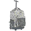 J World Single Handle Rolling Garden Backpack - White
