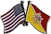 Flagline Sicily - Friendship Lapel Pin