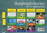 Produkt-Bild: Stundenplankarten f&uuml;r die Sekundarstufe