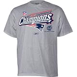New England Patriots 2007 AFC Conference Champions Locker Room T-Shirt at Reebok