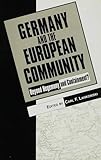 Germany and the European Community : beyond hegemony and containment?
