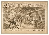 Historic Theater Poster (M), Sam Pitmans big production A fortune hunter...