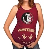 Florida State Seminoles (FSU) Ladies Garnet QB in Training Maternity Tank Top
