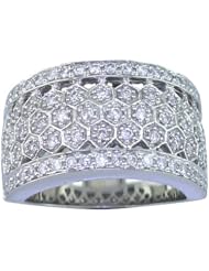 0.70 CT Diamond Ring in 10K White Gold