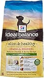 Hill's Ideal Balance Slim and Healthy Small Breed Natural Chicken and Barkley Recipe Adult Dog Food, 11 lb