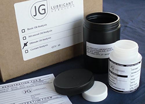 JG Lubricant Engine Oil Analysis Kit : To Be Used with Fumoto Valve