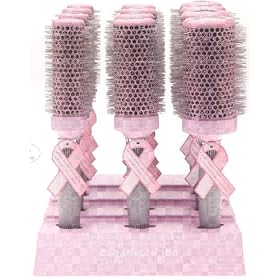 Olivia Garden Pink Ceramic + Ion Thermal Brush