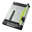 Carl Manufacturing Products - Heavy-Duty Paper Trimmer, Cuts up to 30 Sheets, 15", Gray - Sold as 1 EA - Heavy-duty trimmer is designed for the most demanding trimming projects. Trims up to 30 sheets of standard copy paper. Trimmer also cuts cardstock, artist black-core matboard, 1/8" foamboard and plastic sheets. Patented CARL locking rail mechanism holds paper and paperboards firmly in place while premium carbide blades ensure a precise, accurate cut. Adjustable magnetic paper guide holds mate