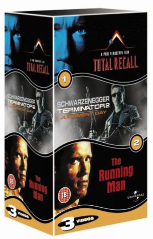 CD-Charts  DVD : Terminator 2 - Judgment Day / Total Recall / The Running Man [1987]