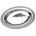Wilton Armetale Flutes and Pearls Medium Oval Tray