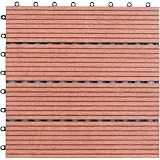 Four Piece Composite Bamboo Deck Tile
