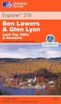 Ben Lawers and Glen Lyon: Loch Tay, Killin and Kenmore (Explorer Maps)