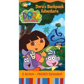 Dora the Explorer - Dora's Backpack Adventure by Family VHS