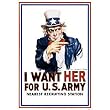 I Want Her - U.S. Army Recruitment Poster