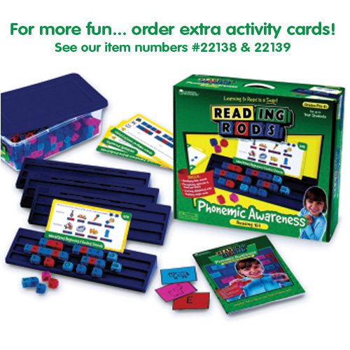 Childrens Toyshop  Toys : Reading Rods Phonemic Awareness Kit