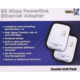 kenable PowerLine LAN Ethernet Homeplug Adapter 85Mbps DUAL