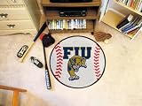 Florida International Golden Panthers NCAA Baseball Rugs 29" Diameter