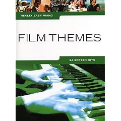 Really easy Piano: FILM THEMES mit Bleistift -- 24 beliebte Filmmelodien sehr leicht gesetzt f�r Klavier u.a. aus DIE FABELHAFTE WELT DER AMELIE und FORREST GUMP - ideal f�r Anf�nger und Wiedereinsteiger (Noten/sheet music)