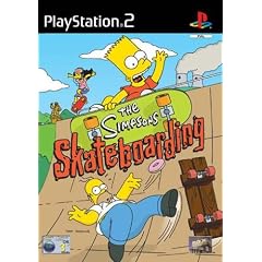 Simpsons Skateboarding