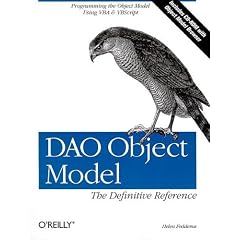 DAO Object Model: The Definitive Reference