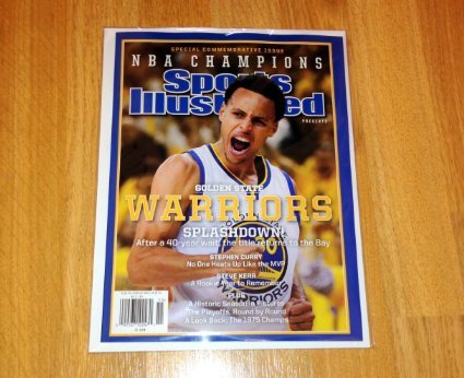 Golden State Warriors Sports Illustrated Commemorative Magazine Issue NBA Champions 2015