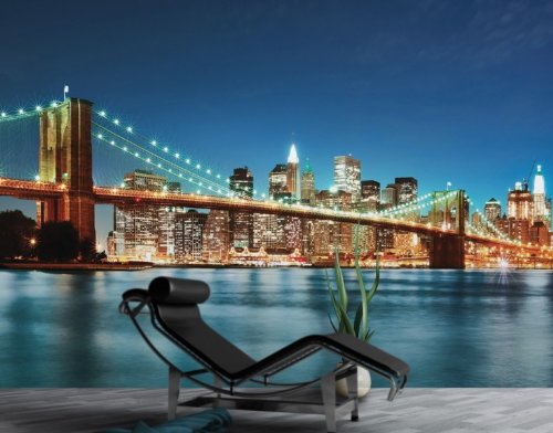 Fototapete New York Brooklyn Bridge
