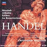 Handel - Messiah  Athalia  Esther  La Resurrezione / Sutherland  Kirkby  Kwella  Nelson  Watkinson  Bowman  Rolfe Johnson  Elliott  Partridge  Thomas  AAM  Hogwood