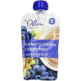 Plum Organics Blueberry Parsnips and Buckwheat Baby Food, 3.5 oz
