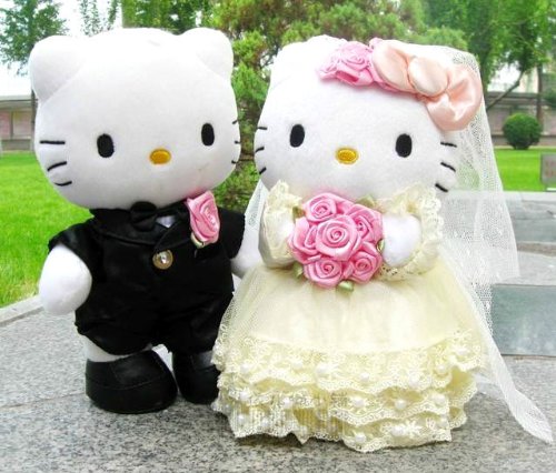 Hello Kitty Dear Daniel Wedding Plush Set