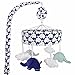 Just Born Musical Mobile Elephants, Navy/White