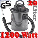 ASCHESAUGER KAMINSAUGER Staubsauger 20L MIT MOTOR KAMIN SAUGER NEU 1200W